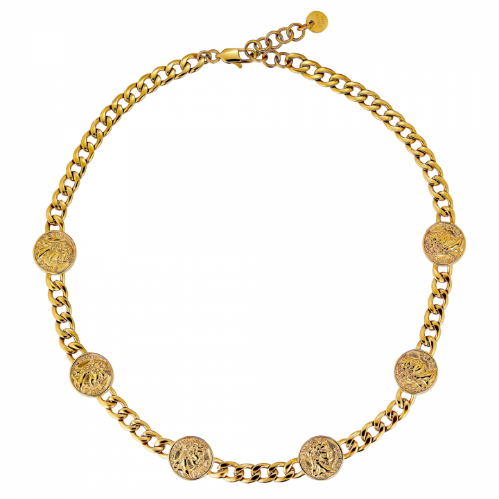 JUDY Gold in der Gruppe Halsketten / Goldhalsketten bei SCANDINAVIAN JEWELRY DESIGN (440152)
