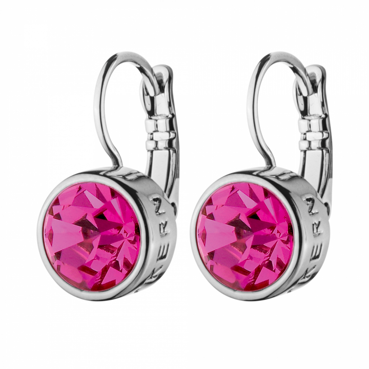 LOUISE Silber PINK in der Gruppe Ohrringe / Silberohrringe  bei SCANDINAVIAN JEWELRY DESIGN (440164)
