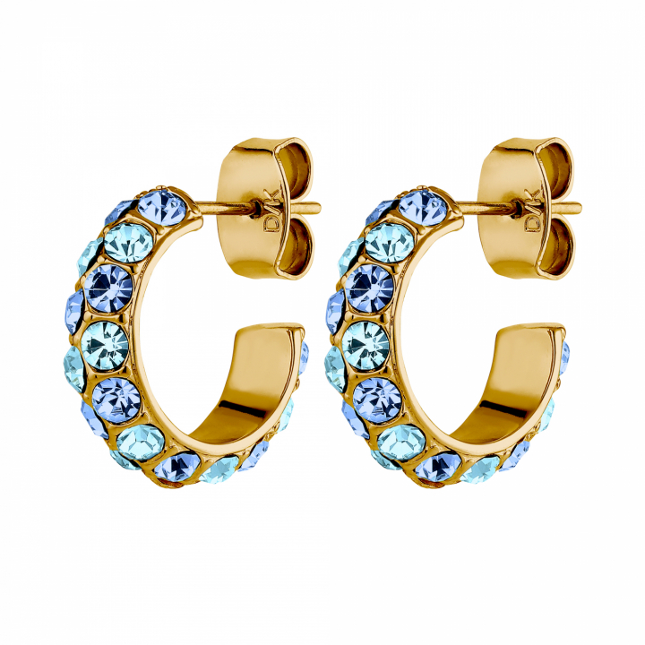 Product Image for DYRBERG/KERN HEIDI Gold AQUA BLUE