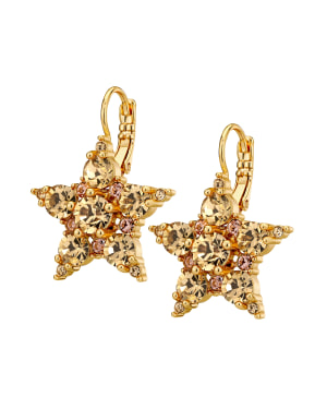 LIBRA SG GOLDEN Earrings Gold in der Gruppe Ohrringe / Goldohrringe bei SCANDINAVIAN JEWELRY DESIGN (450012)