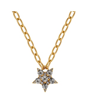 SAGITTA SG GREY Necklace Gold in der Gruppe Halsketten / Goldhalsketten bei SCANDINAVIAN JEWELRY DESIGN (450054)