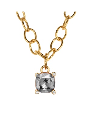 RAMINA SG GREY Necklace Gold in der Gruppe Halsketten / Goldhalsketten bei SCANDINAVIAN JEWELRY DESIGN (450122)