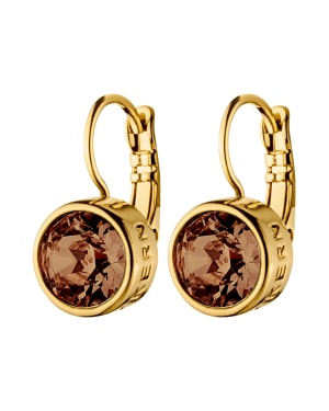 LOUISE SG BROWN Earrings Gold in der Gruppe Ohrringe / Goldohrringe bei SCANDINAVIAN JEWELRY DESIGN (450145)