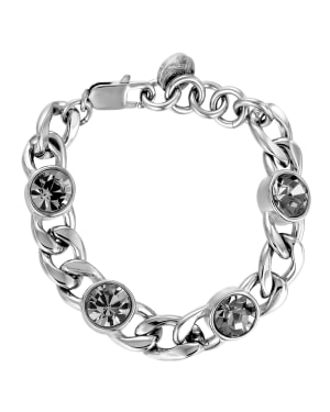 ARIANE SS GREY Bracelet in der Gruppe Armbänder / Silberarmbänder bei SCANDINAVIAN JEWELRY DESIGN (450177)