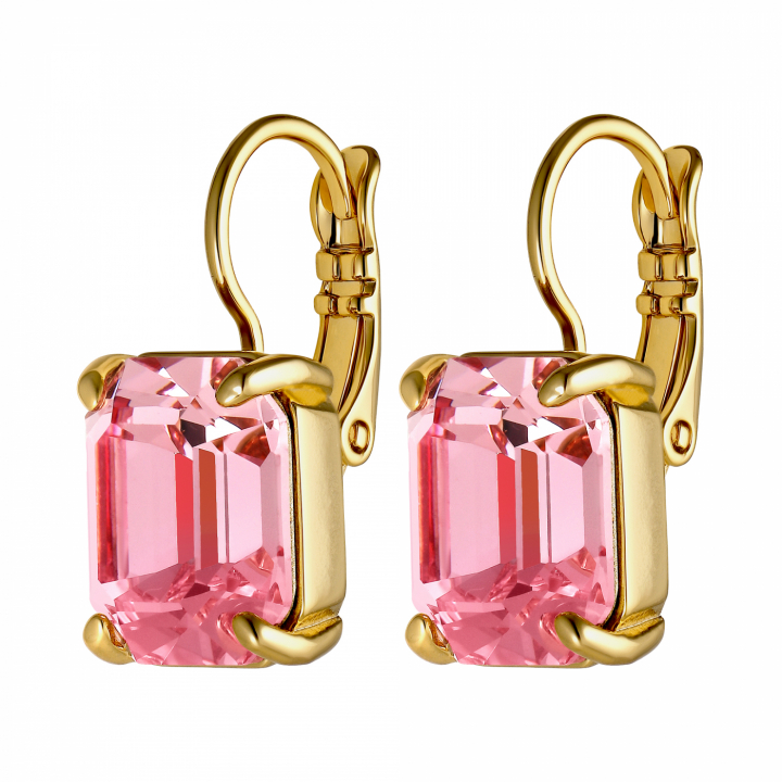 SEGIN SG LIGHT ROSE Earrings Gold in der Gruppe Ohrringe / Goldohrringe bei SCANDINAVIAN JEWELRY DESIGN (460001)