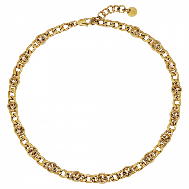 COLLANA SG GOLDEN Necklace in der Gruppe Halsketten / Goldhalsketten bei SCANDINAVIAN JEWELRY DESIGN (460510)