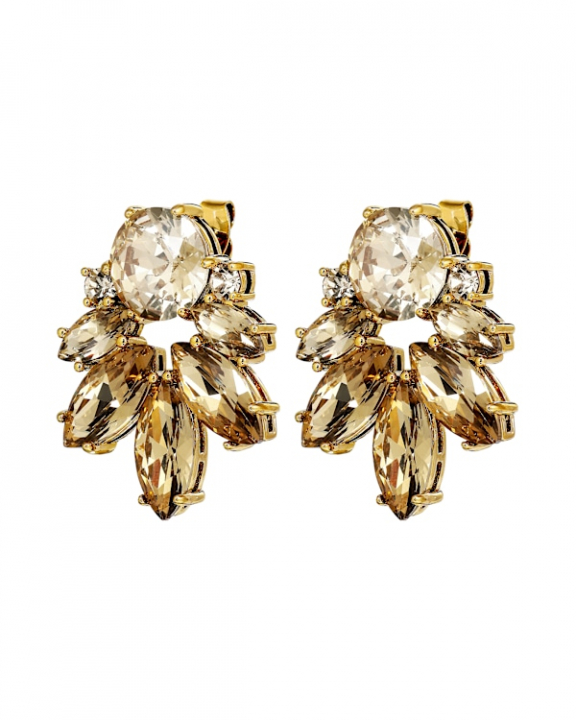DRAGO SG GOLDEN EARRINGS GOLD in der Gruppe Ohrringe / Goldohrringe bei SCANDINAVIAN JEWELRY DESIGN (470020)