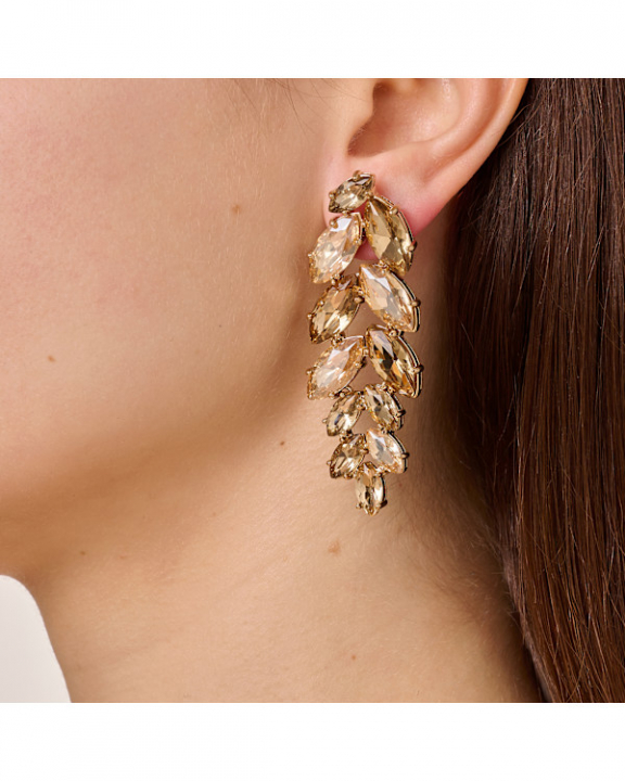 BANYAN SG GOLDEN EARRINGS GOLD in der Gruppe Ohrringe / Goldohrringe bei SCANDINAVIAN JEWELRY DESIGN (470035)