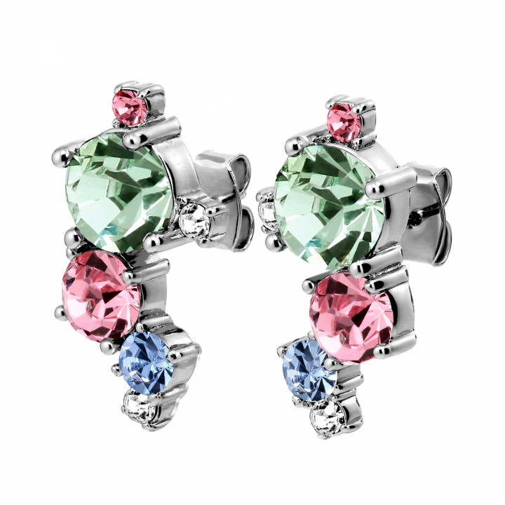 CURRA SS PASTEL Earrings Silver in der Gruppe Ohrringe / Silberohrringe  bei SCANDINAVIAN JEWELRY DESIGN (480081)