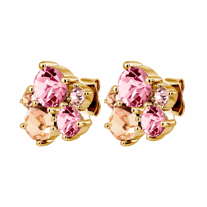 MINNIE SG ROSE Earrings Gold in der Gruppe Ohrringe / Goldohrringe bei SCANDINAVIAN JEWELRY DESIGN (480162)