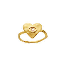 Cassia Ring Gold in der Gruppe Ringe / Goldringe bei SCANDINAVIAN JEWELRY DESIGN (4822a)