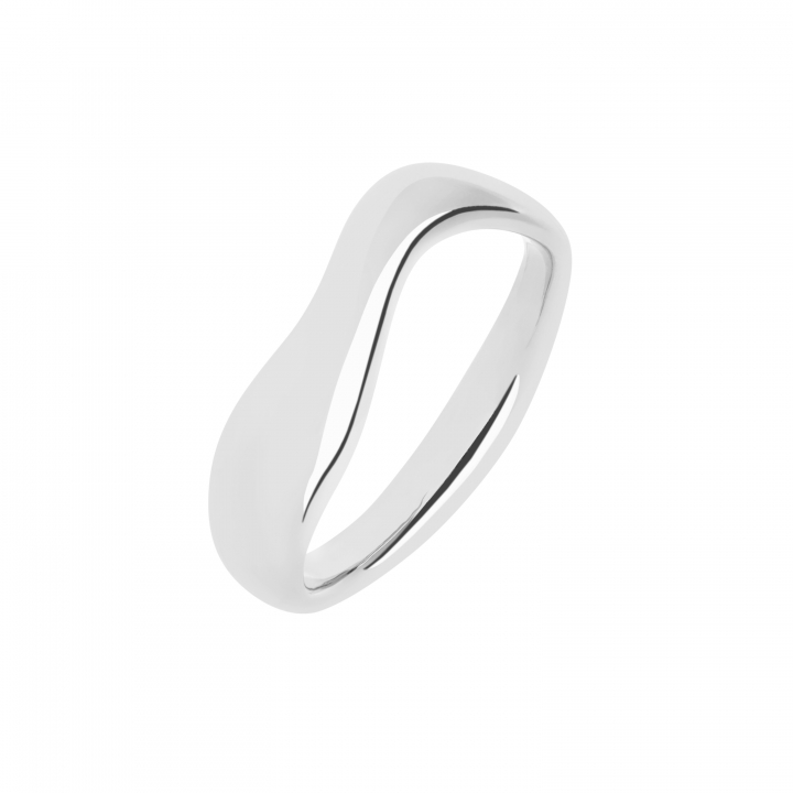 Vayu Ring Silver in der Gruppe Ringe / Silberringe bei SCANDINAVIAN JEWELRY DESIGN (500417AG)