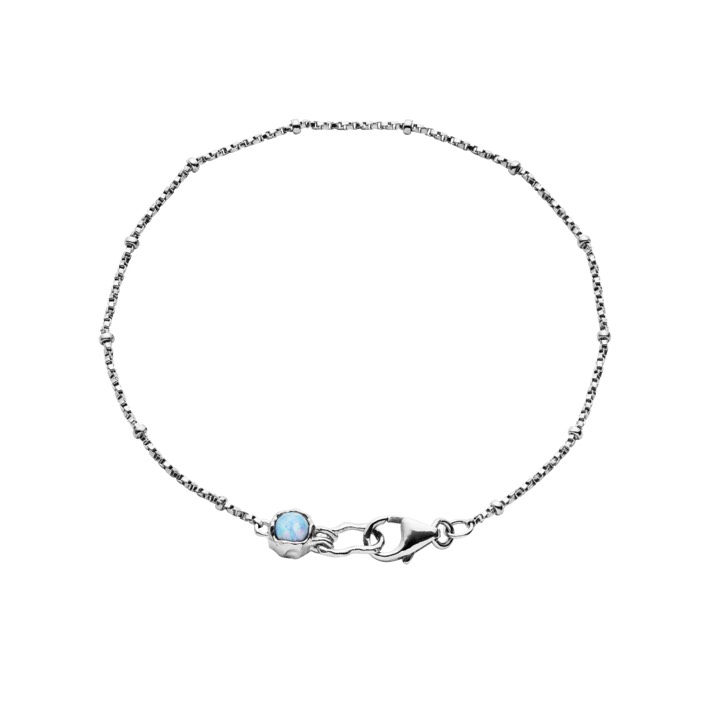 Torenia Armbänder (Silber) in der Gruppe Armbänder / Silberarmbänder bei SCANDINAVIAN JEWELRY DESIGN (8548c)