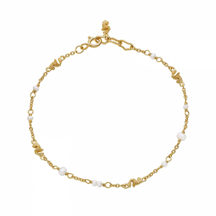 Mero Armbänder Gold in der Gruppe Armbänder / Goldarmbänder bei SCANDINAVIAN JEWELRY DESIGN (8581a)