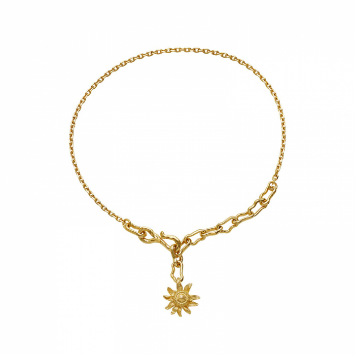 Calore Bracelet Gold in der Gruppe Armbänder / Goldarmbänder bei SCANDINAVIAN JEWELRY DESIGN (8584a)