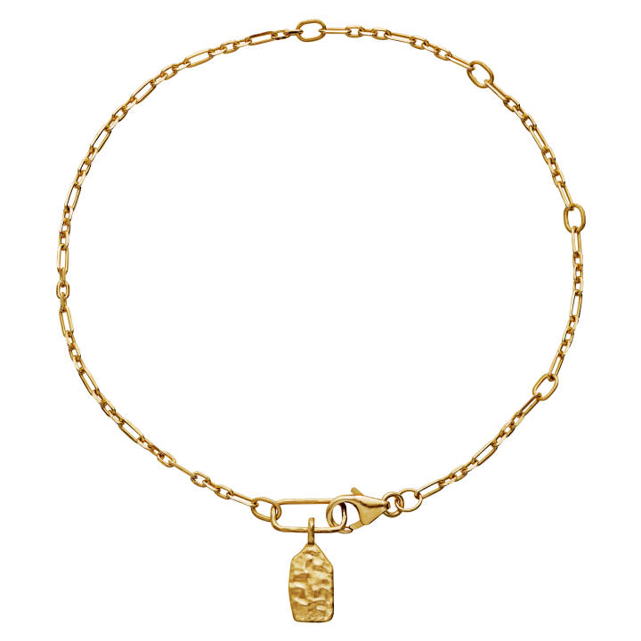 Ash Armbänder Gold in der Gruppe Armbänder / Goldarmbänder bei SCANDINAVIAN JEWELRY DESIGN (8590a)