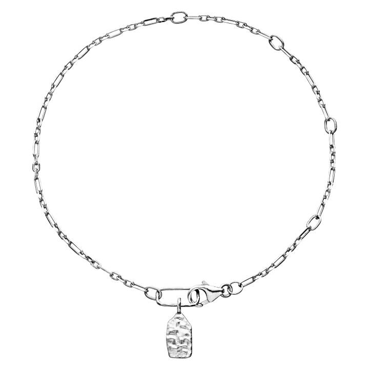 Ash Armbänder Silber in der Gruppe Armbänder / Silberarmbänder bei SCANDINAVIAN JEWELRY DESIGN (8590c)