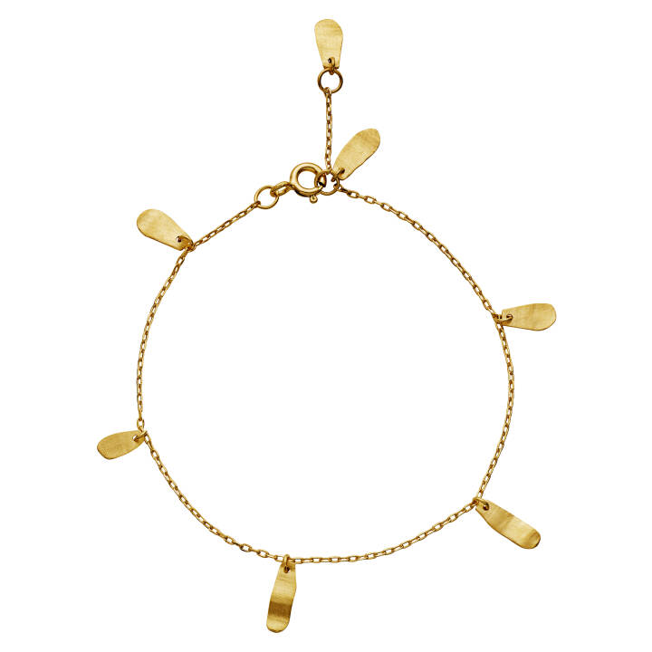 Micella Armbänder Gold in der Gruppe Armbänder / Goldarmbänder bei SCANDINAVIAN JEWELRY DESIGN (8592a)