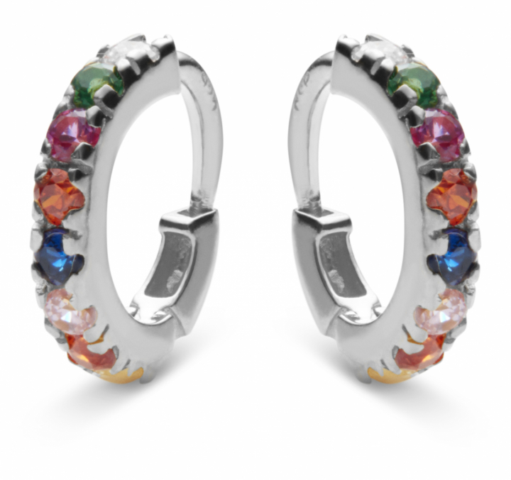 Product Image for Maanesten Nubia Color Ohrring Silber