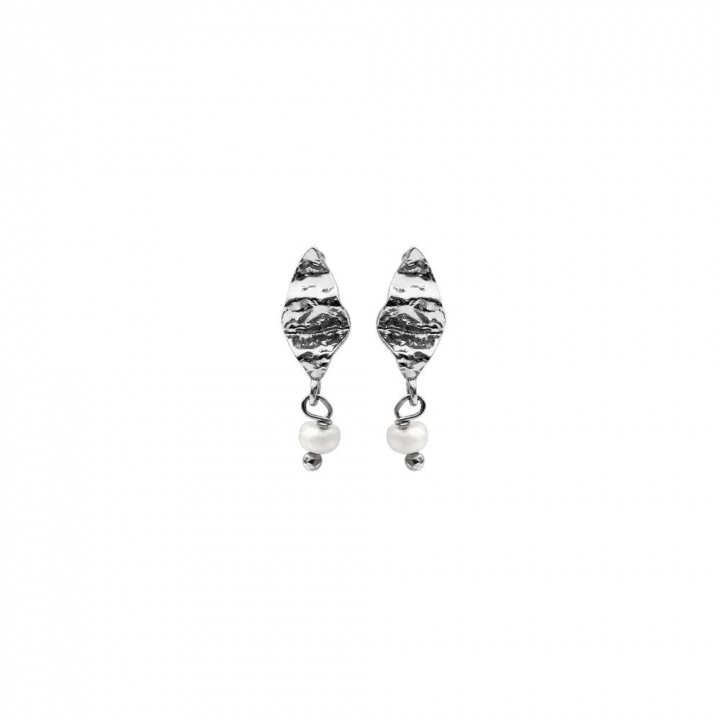 Lucca Earsticks Silber in der Gruppe Ohrringe / Perlenohrringe bei SCANDINAVIAN JEWELRY DESIGN (9531C)