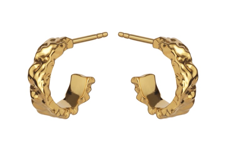 Aio Petite Ohrring (Gold) in der Gruppe Ohrringe / Goldohrringe bei SCANDINAVIAN JEWELRY DESIGN (9565a)