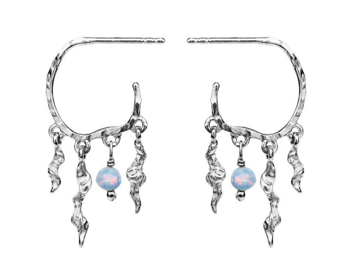 Bayou Ohrring Silber in der Gruppe Ohrringe / Silberohrringe  bei SCANDINAVIAN JEWELRY DESIGN (9664C)