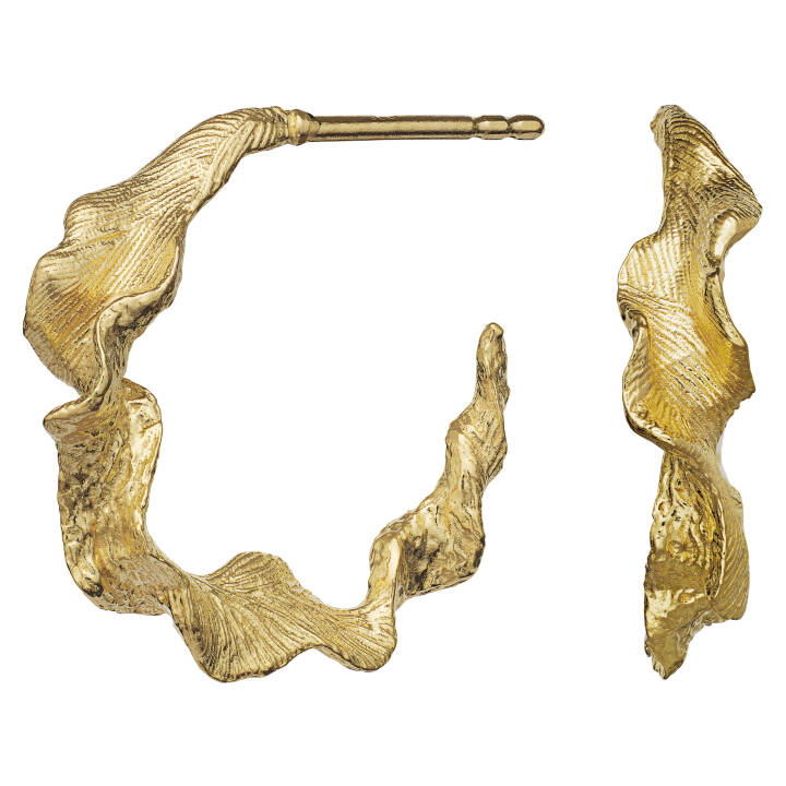 Nino Ohrring (Gold) in der Gruppe Ohrringe bei SCANDINAVIAN JEWELRY DESIGN (9716a)