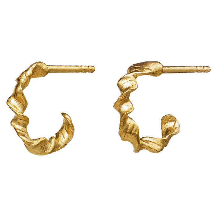 Amalie Ohrring Gold in der Gruppe Ohrringe / Goldohrringe bei SCANDINAVIAN JEWELRY DESIGN (9768a)