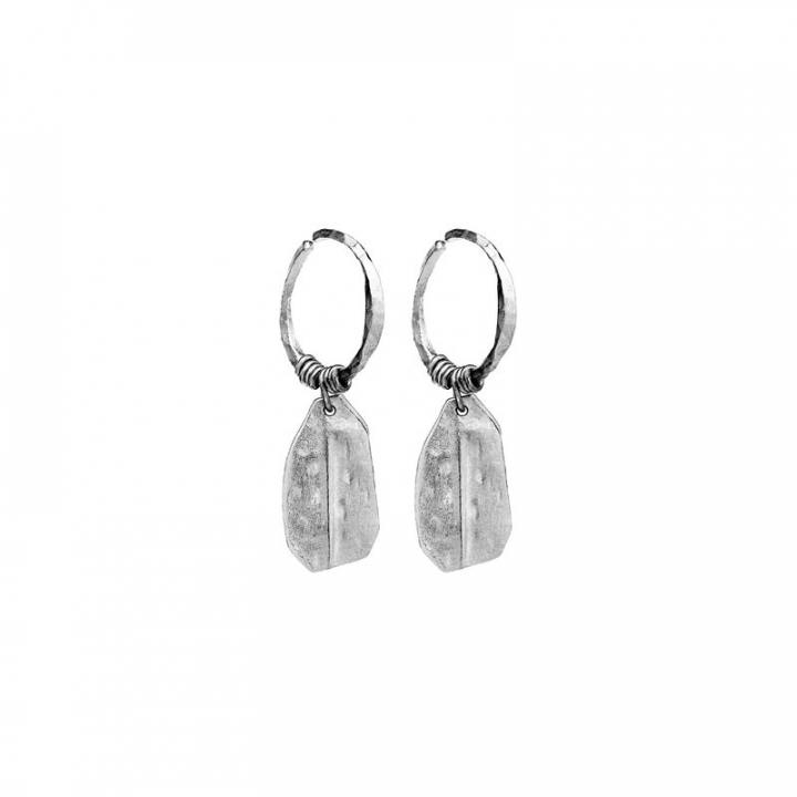 Mathilda Ohrring Silber in der Gruppe Ohrringe / Silberohrringe  bei SCANDINAVIAN JEWELRY DESIGN (9814c)