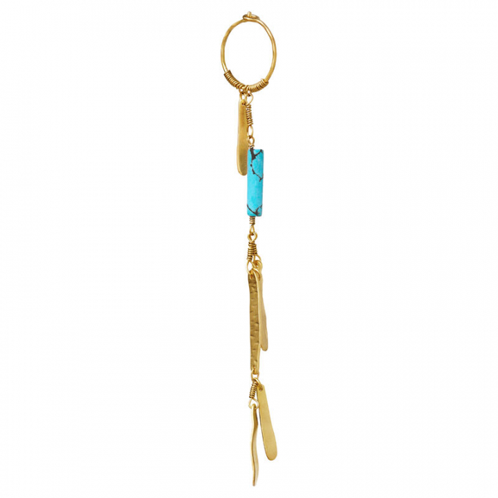 Cleo Ohrring Gold in der Gruppe Ohrringe / Goldohrringe bei SCANDINAVIAN JEWELRY DESIGN (9820a)