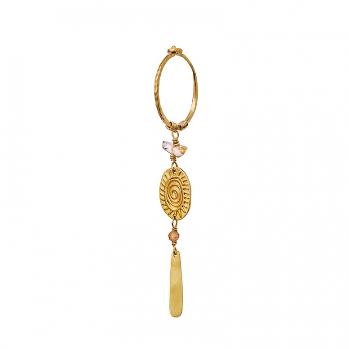 Product Image for Maanesten Solar plexus Ohrring Gold (Single)