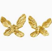 LAVENDER Earrings Gold in der Gruppe Ohrringe / Goldohrringe bei SCANDINAVIAN JEWELRY DESIGN (9912A)