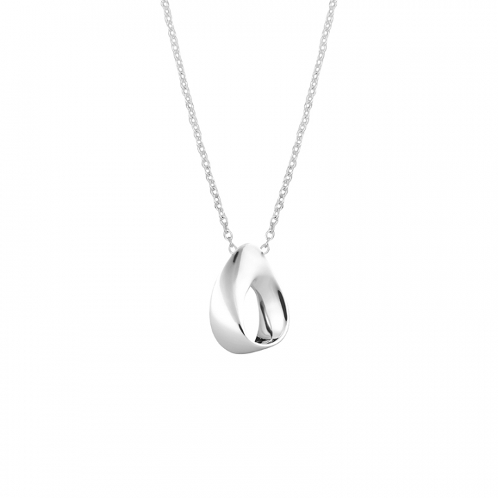 Product Image for DRAKENBERG SJÖLIN Aqua swirl small Halsketten Silber
