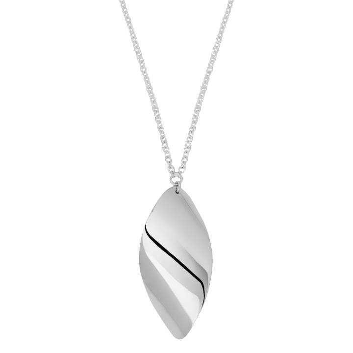 Aqua Halsketten Silber in der Gruppe Halsketten / Silberhalsketten bei SCANDINAVIAN JEWELRY DESIGN (AQA-N2M501-S)