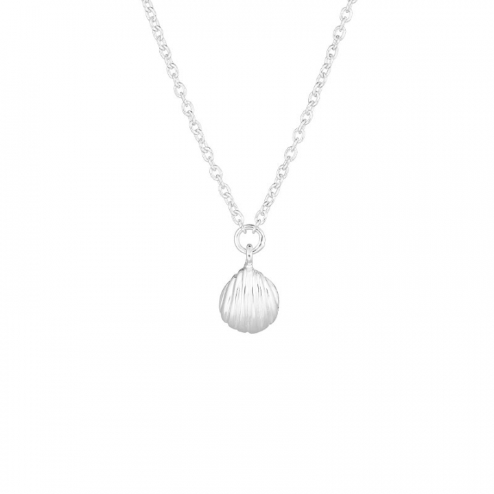 Beach single necklace in der Gruppe Halsketten / Silberhalsketten bei SCANDINAVIAN JEWELRY DESIGN (BEH-N1M45-S)