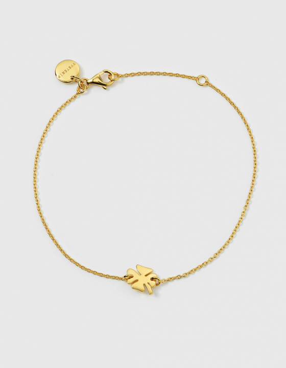 Bring Me Luck Bracelet Gold in der Gruppe Armbänder / Goldarmbänder bei SCANDINAVIAN JEWELRY DESIGN (BG1118)