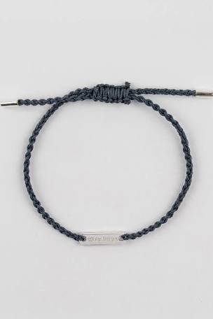 Give Hope svart in der Gruppe Armbänder / Silberarmbänder bei SCANDINAVIAN JEWELRY DESIGN (BS1250ONA)