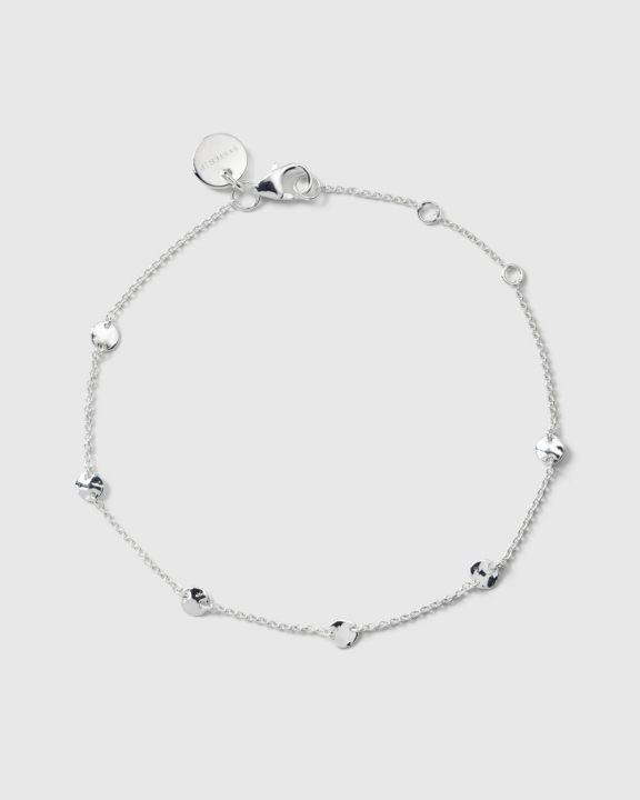 Solea Bracelet Silver in der Gruppe Armbänder / Silberarmbänder bei SCANDINAVIAN JEWELRY DESIGN (BS1289)