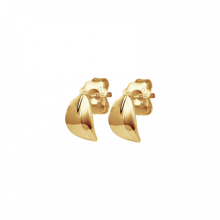 Botanica drop studs gold in der Gruppe Ohrringe / Goldohrringe bei SCANDINAVIAN JEWELRY DESIGN (BTA-E1S000-G)