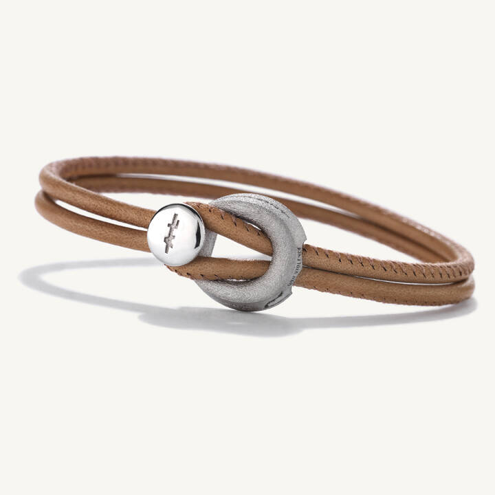 Changes Petite Leather Cognac in der Gruppe Herrenschmuck bei SCANDINAVIAN JEWELRY DESIGN (CHAP-LEA316HU-COLE)
