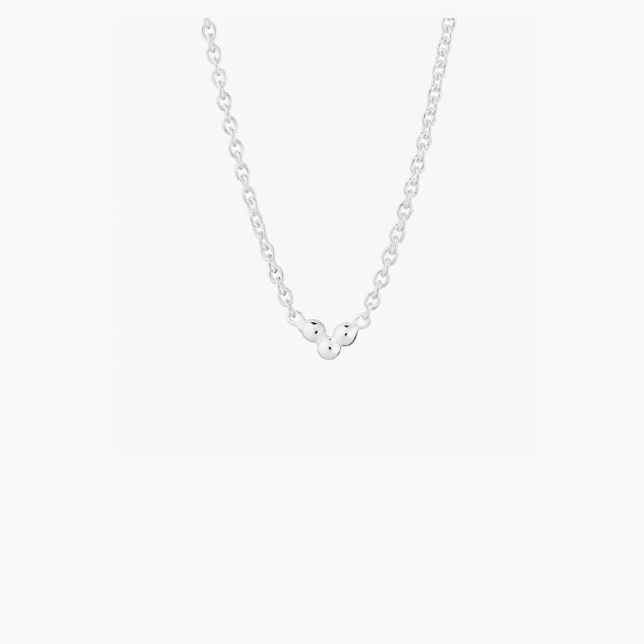 Drops Halsketten Silber in der Gruppe Halsketten / Silberhalsketten bei SCANDINAVIAN JEWELRY DESIGN (DRS-N1S541-S)