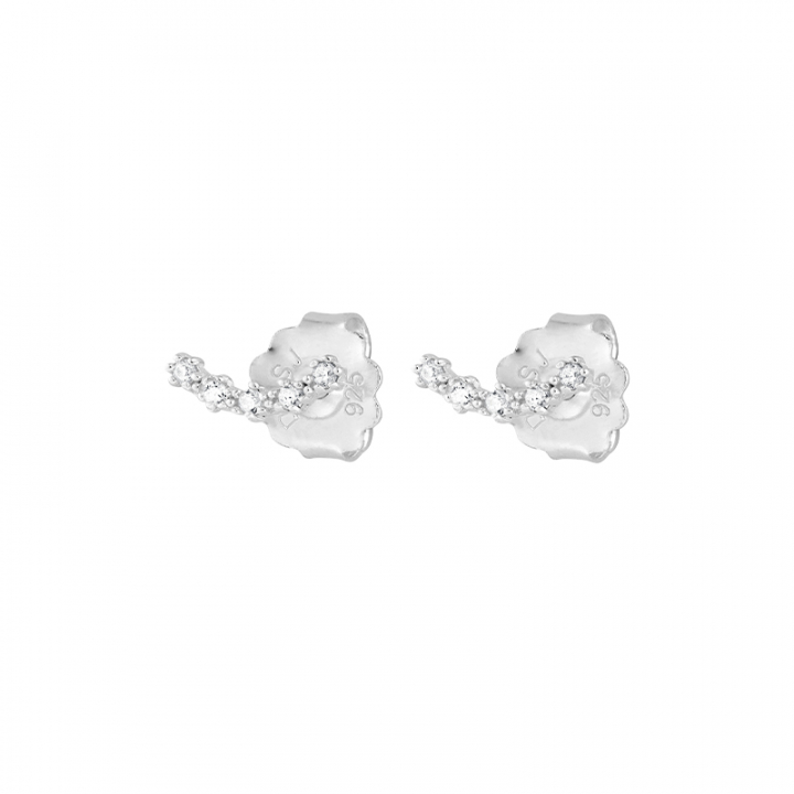 Diamond Sky fall studs Silber in der Gruppe Ohrringe / Diamantohrringe bei SCANDINAVIAN JEWELRY DESIGN (DSY-E12M00-S)