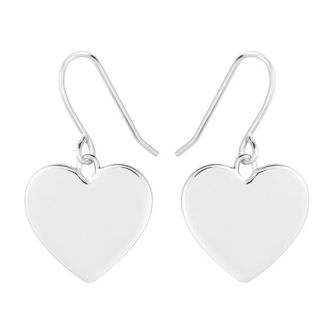 Product Image for SOPHIE by SOPHIE Heart Hook Ohrring (Silber)