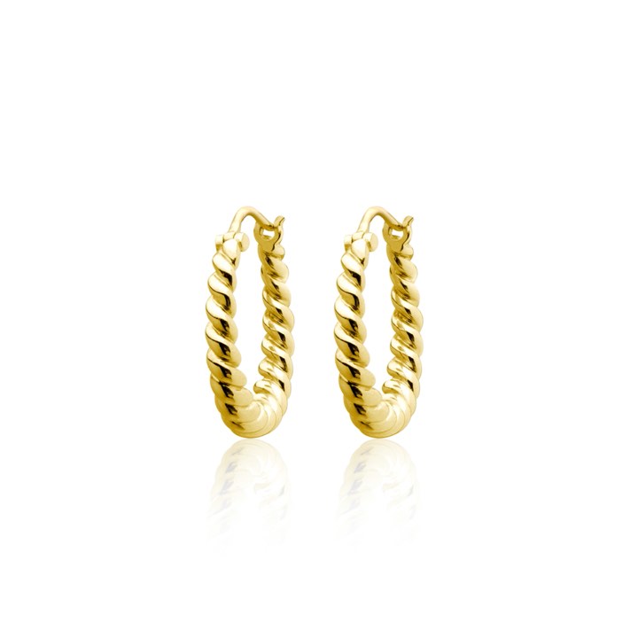 Product Image for SOPHIE by SOPHIE Twisted Mini Hoops Ohrring (Gold)