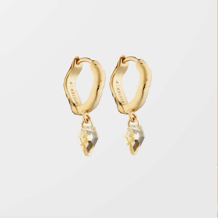 Product Image for SYSTER P Diamona Citrine Ohrring Gold