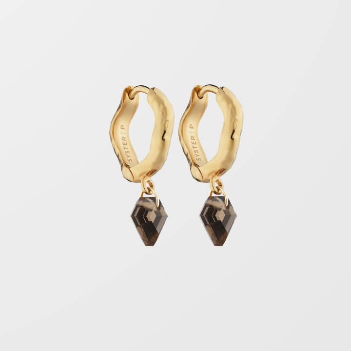 Product Image for SYSTER P Diamona Smokey Ohrring Gold