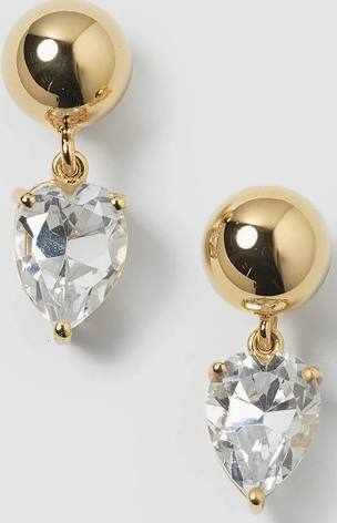 Katie Earrings Gold in der Gruppe Ohrringe / Goldohrringe bei SCANDINAVIAN JEWELRY DESIGN (EG1290)