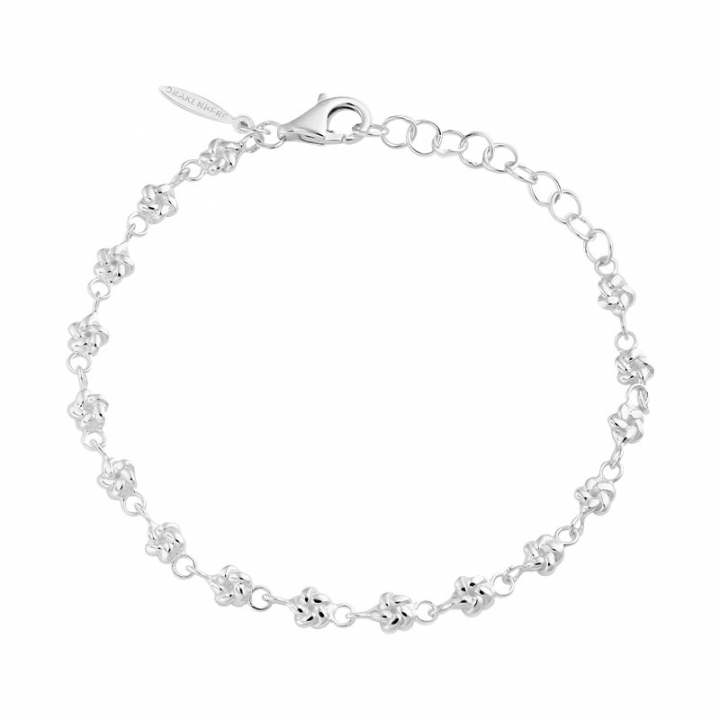 Empower drop chain bracelet in der Gruppe Armbänder / Silberarmbänder bei SCANDINAVIAN JEWELRY DESIGN (EPR-B2S200-S)