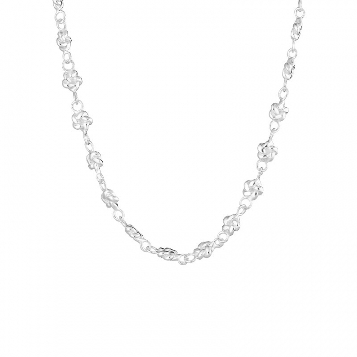 Empower drop chain necklace in der Gruppe Halsketten / Silberhalsketten bei SCANDINAVIAN JEWELRY DESIGN (EPR-N1S500-S)