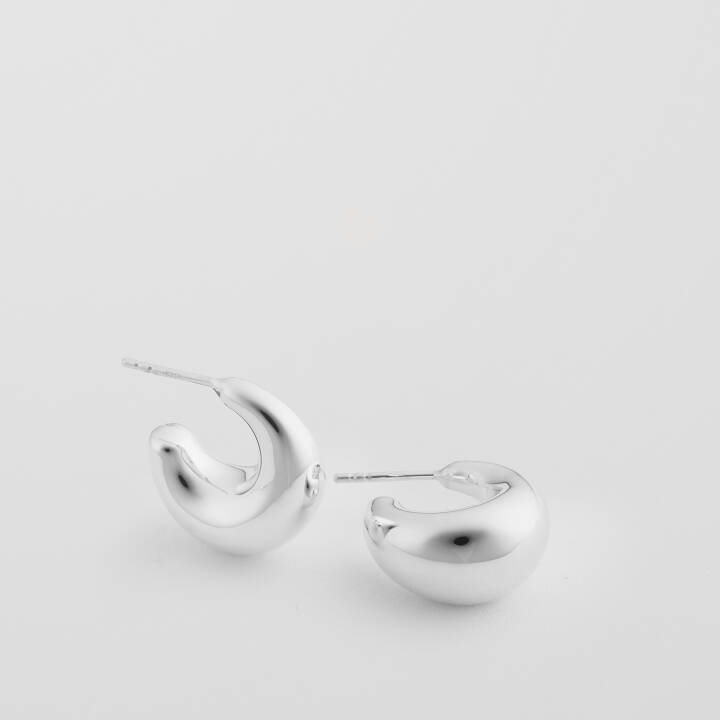 Bolded Little Sis Ohrring Silber in der Gruppe Ohrringe / Silberohrringe  bei SCANDINAVIAN JEWELRY DESIGN (ES1236)